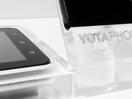 Yota Phone displays